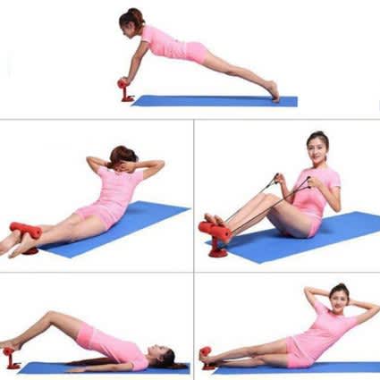 Suction Cup Sit-Up Bar – Home Ab & Core Trainer