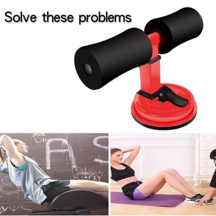 Suction Cup Sit-Up Bar – Home Ab & Core Trainer